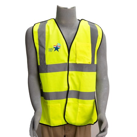 PROPAC Safety Vest, Neon, One Size With Mrc Logo C9058-NEON MRC
